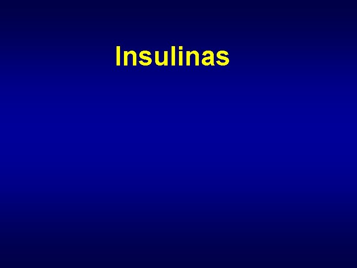 Insulinas 