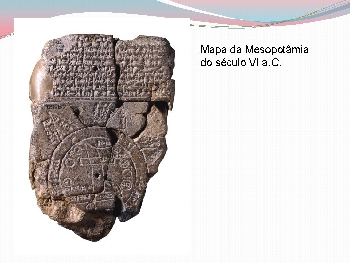 Mapa da Mesopotâmia do século VI a. C. 