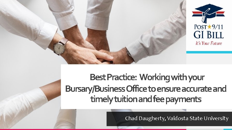 Best Practice: Working with your Bursary/Business Office to ensure accurate and timely tuition and