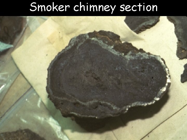 Smoker chimney section 