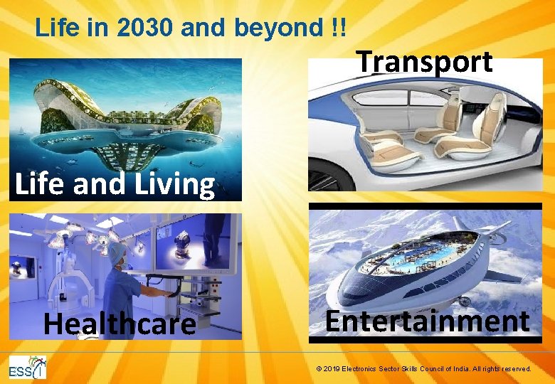 Life in 2030 and beyond !! Transport Life and Living Healthcare Entertainment © 2019 Life in 2030 and beyond !! Transport Life and Living Healthcare Entertainment © 2019