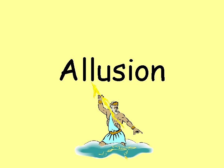 Allusion 