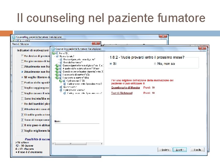 Il counseling nel paziente fumatore 