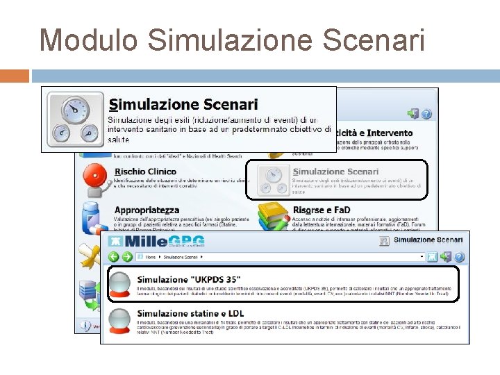 Modulo Simulazione Scenari 