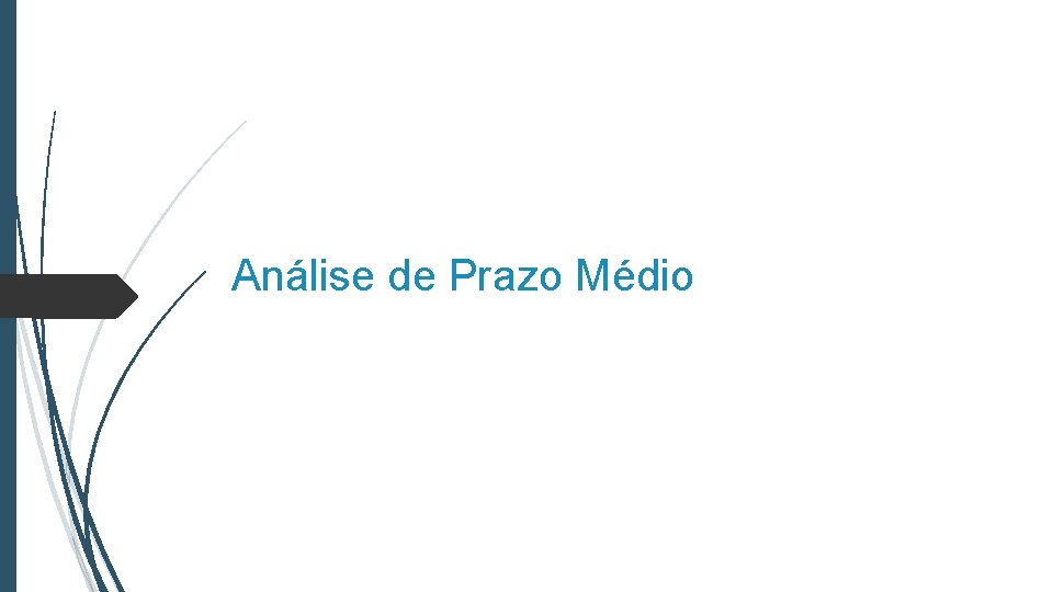 Análise de Prazo Médio 