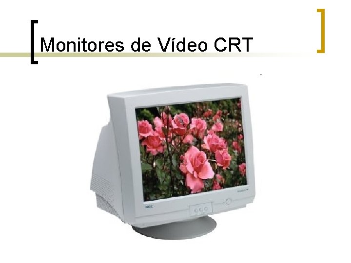 Monitores de Vídeo CRT 