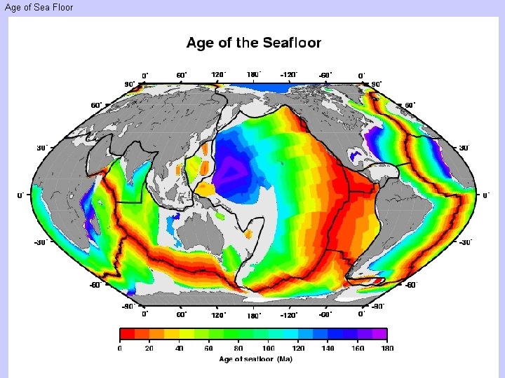 Age of Sea Floor 