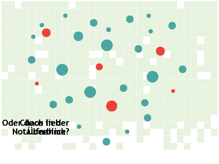 Oder. Chaos doch in lieber der Notaufnahme? Überblick? 