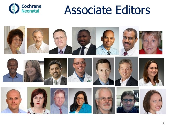 Associate Editors 4 