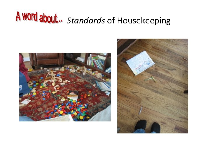 Standards of Housekeeping 