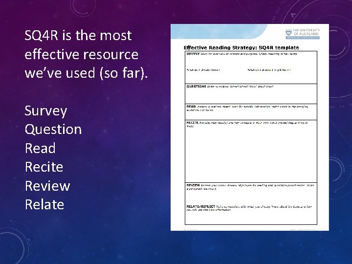 SQ 4 R is the most effective resource we’ve used (so far). Survey Question SQ 4 R is the most effective resource we’ve used (so far). Survey Question