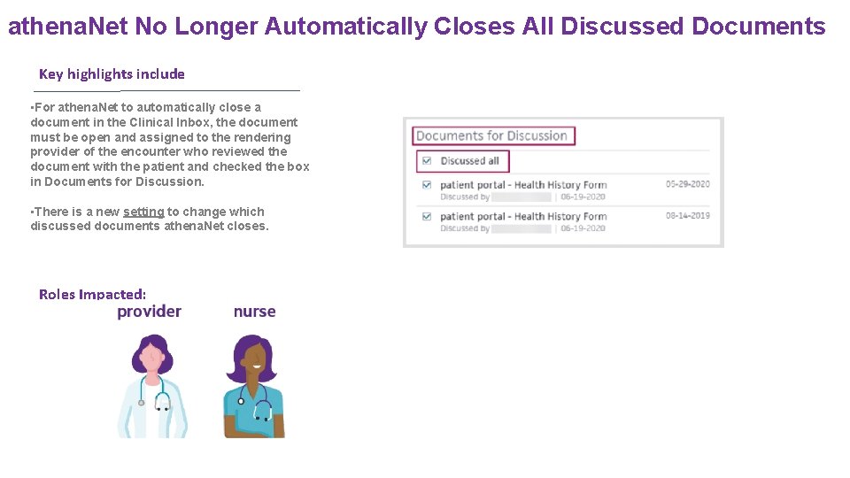 athena. Net No Longer Automatically Closes All Discussed Documents Key highlights include • For