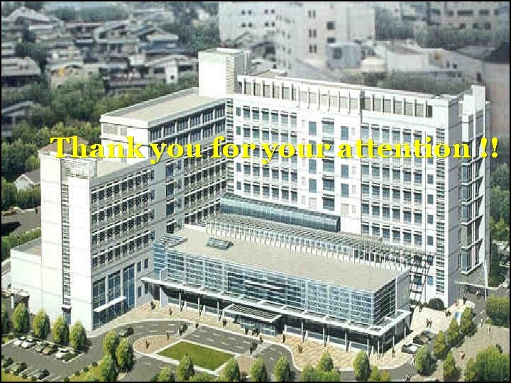 Thank you for your attention !! 