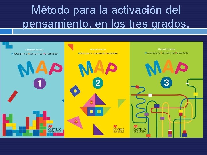 Método para la activación del pensamiento, en los tres grados. 