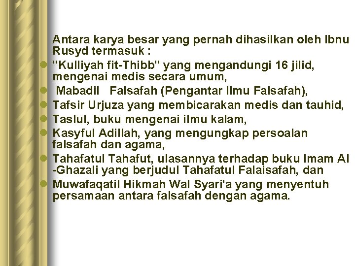 Islamic Syariah Economic Thought Ibn Rusyd Point Of
