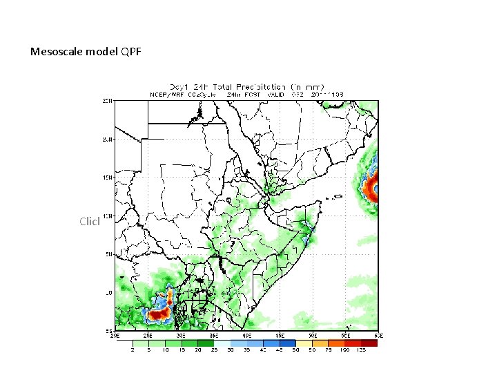 Mesoscale model QPF Click to edit Master subtitle style 