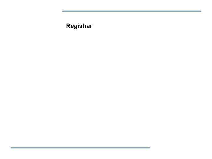 Registrar Registrar