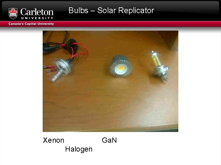 Bulbs – Solar Replicator Xenon Ga. N Halogen 