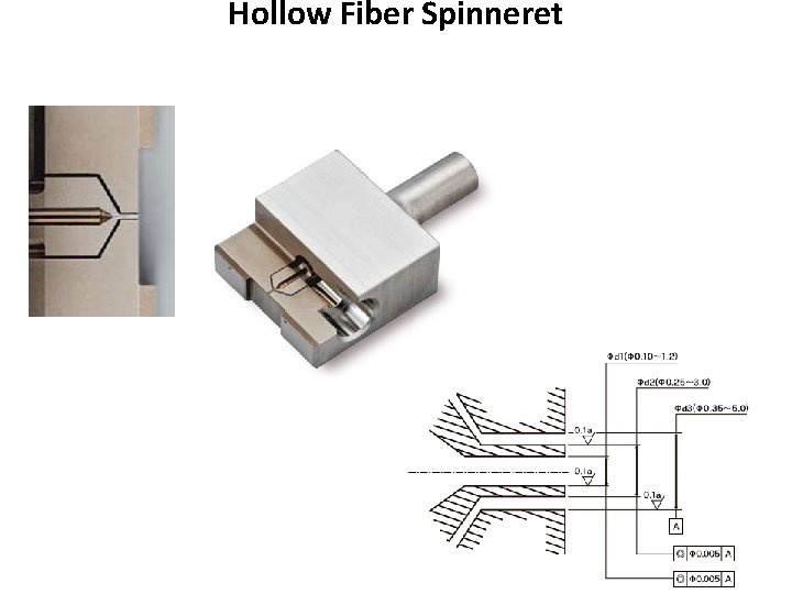 Hollow Fiber Spinneret 