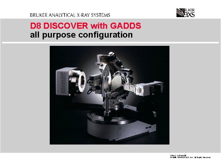 D 8 DISCOVER with GADDS all purpose configuration Peter J. La. Puma 26 ©
