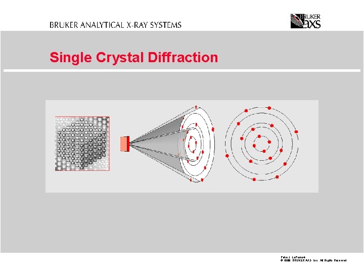 Single Crystal Diffraction Peter J. La. Puma 4 © 1998 BRUKER AXS, Inc. All