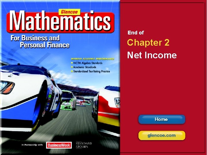 End of Chapter 2 Net Income 