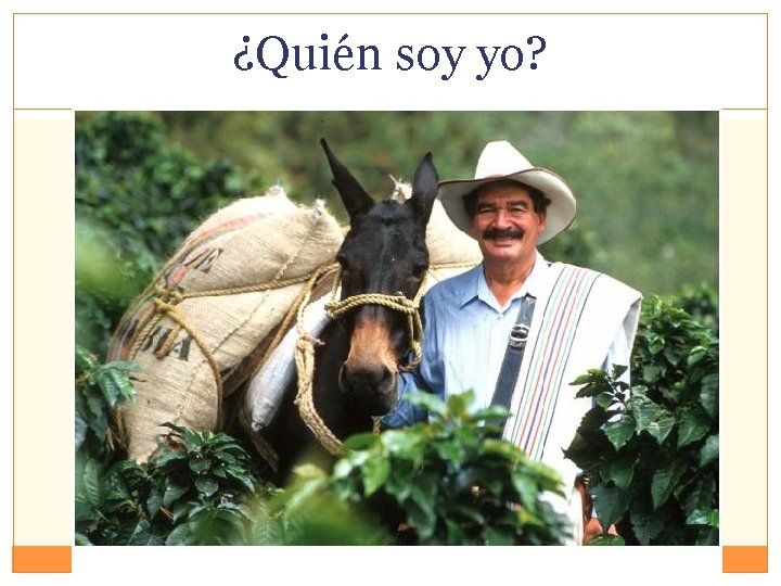 ¿Quién soy yo? 