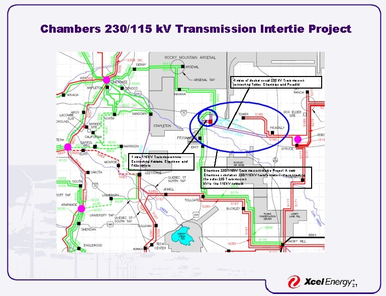 Chambers 230/115 k. V Transmission Intertie Project 4 miles of doubel-circuit 230 k. V