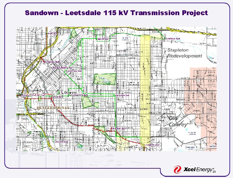 Sandown - Leetsdale 115 k. V Transmission Project 23 Sandown - Leetsdale 115 k. V Transmission Project 23