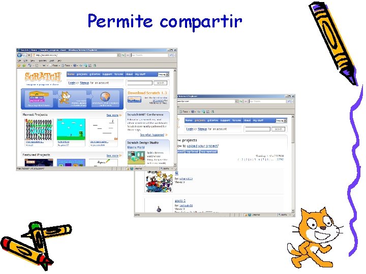 Permite compartir 