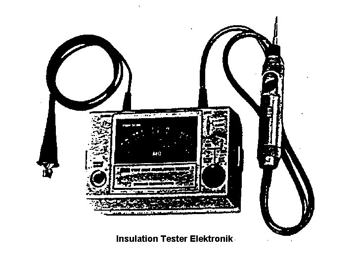 Insulation Tester Elektronik 