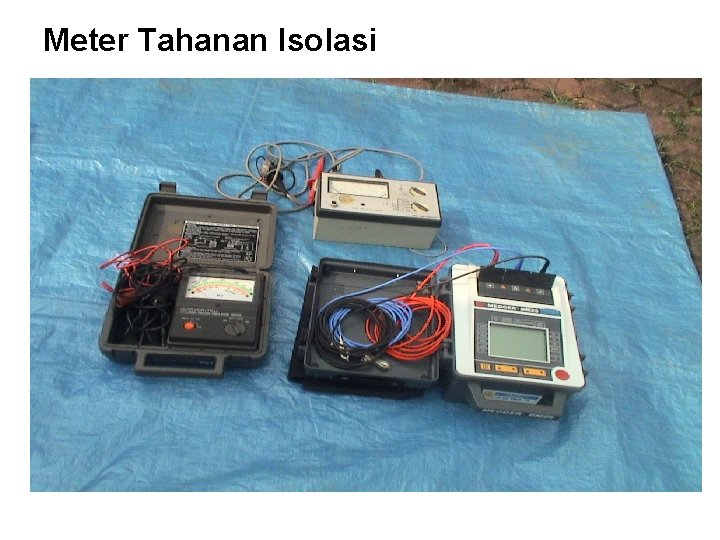 Meter Tahanan Isolasi 