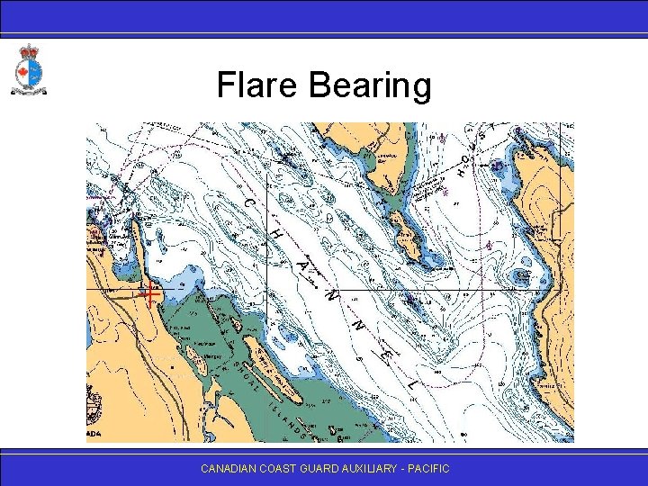 Flare Bearing CANADIAN COAST GUARD AUXILIARY - PACIFIC 