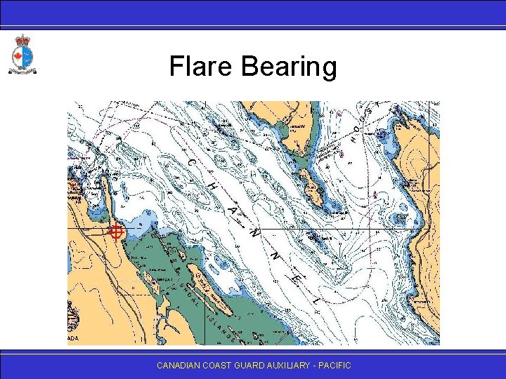 Flare Bearing CANADIAN COAST GUARD AUXILIARY - PACIFIC 