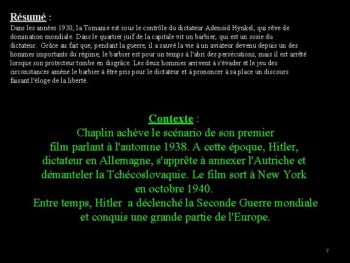 Résumé : Dans les années 1930, la Tomanie est sous le contrôle du dictateur