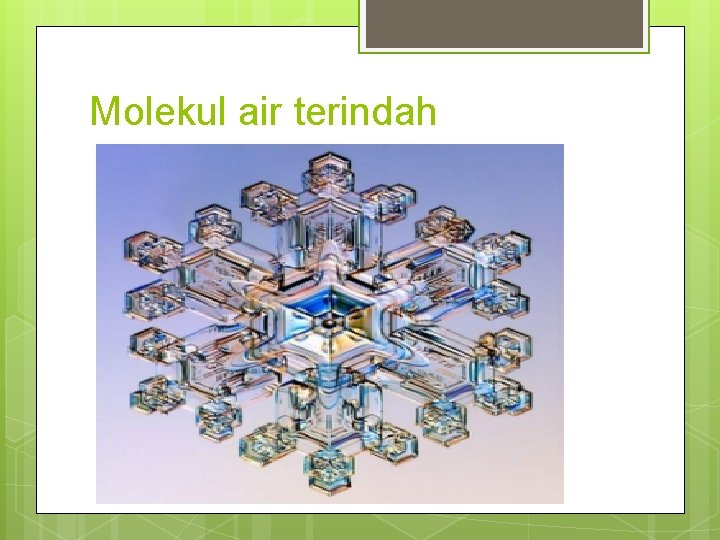 Molekul air terindah 