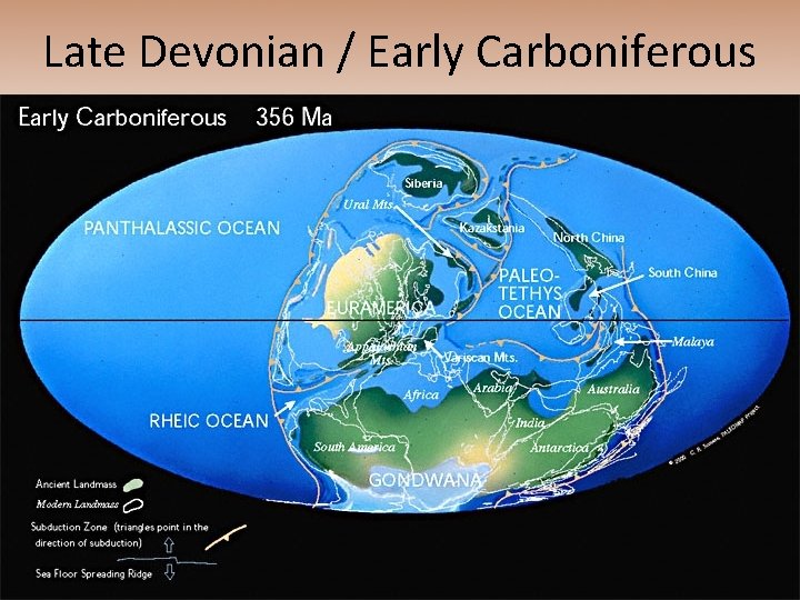 Late Devonian / Early Carboniferous 