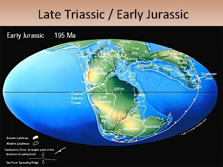 Late Triassic / Early Jurassic 