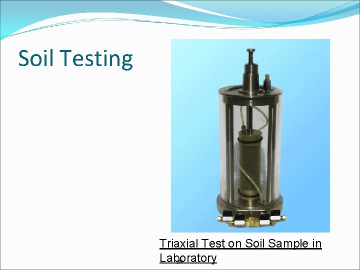 Soil Testing Triaxial Test on Soil Sample in Laboratory 36 