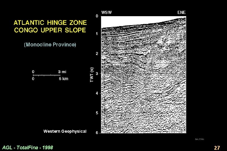 Western Geophysical AGL - Total. Fina - 1998 27 