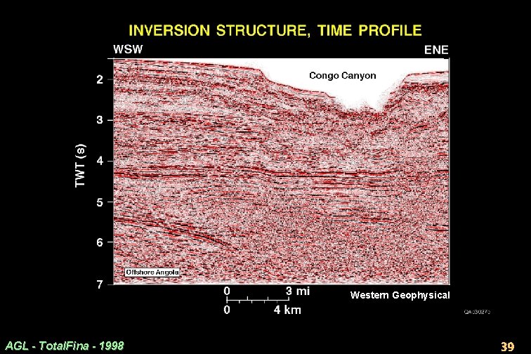 Western Geophysical AGL - Total. Fina - 1998 39 