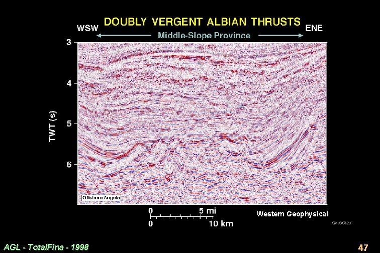 Western Geophysical AGL - Total. Fina - 1998 47 