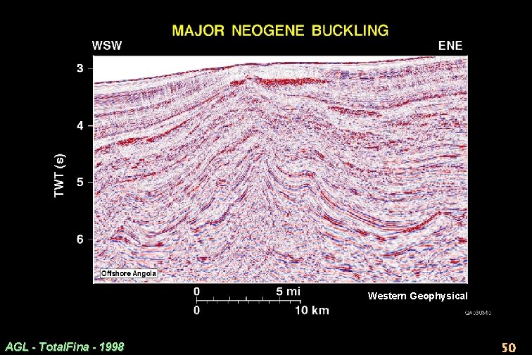 Western Geophysical AGL - Total. Fina - 1998 50 