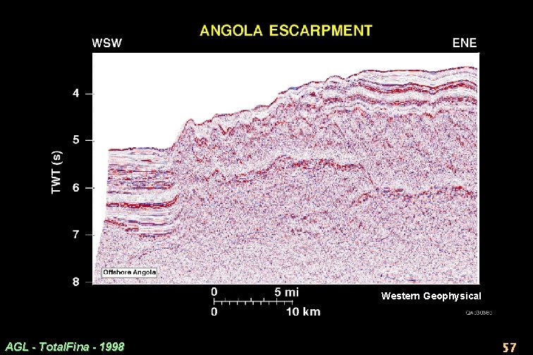 Western Geophysical AGL - Total. Fina - 1998 57 