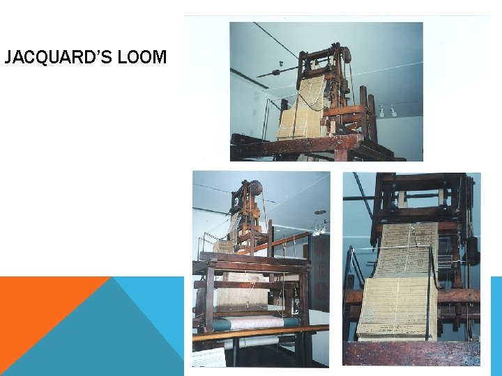 JACQUARD’S LOOM 