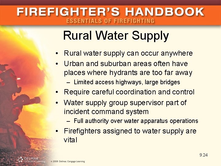 Rural Water Supply • Rural water supply can occur anywhere • Urban and suburban