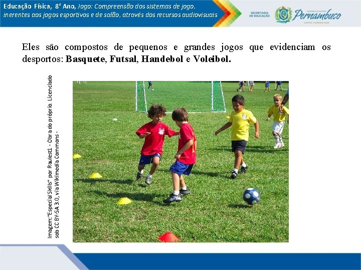 Educação Física, 8° Ano, Jogo: Compreensão dos sistemas de jogo, inerentes aos jogos esportivos Educação Física, 8° Ano, Jogo: Compreensão dos sistemas de jogo, inerentes aos jogos esportivos