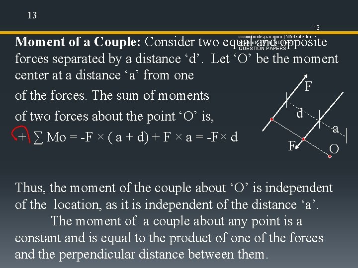 13 13 www. bookspar. com | Website for Students | VTU NOTES | QUESTION