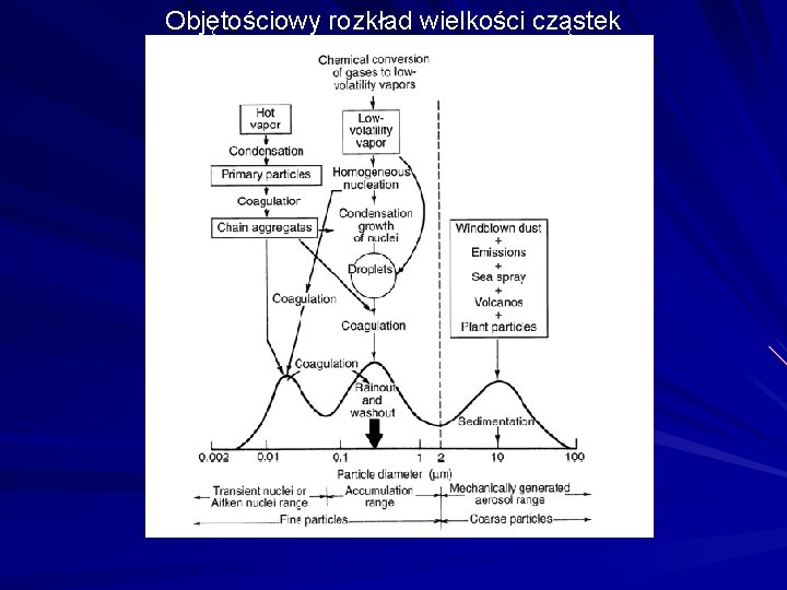 Objętościowy rozkład wielkości cząstek 