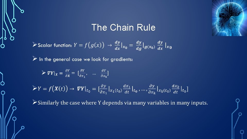 The Chain Rule • 